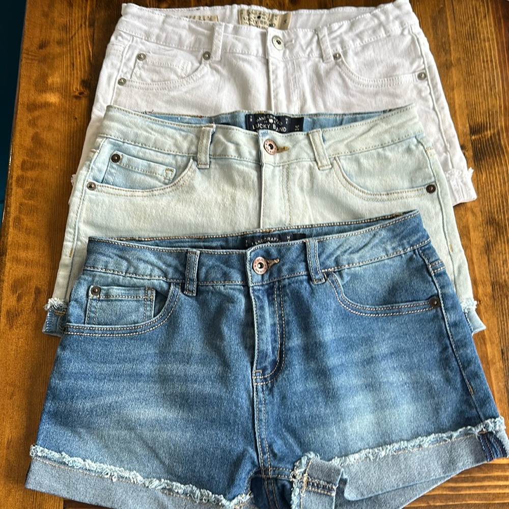 Lucky Brand Girls Jean Shorts